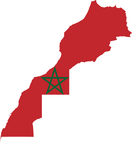 Carte du Maroc