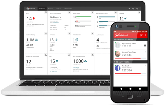 WatchGuard AuthPoint MFA – Authentification multi-facteur